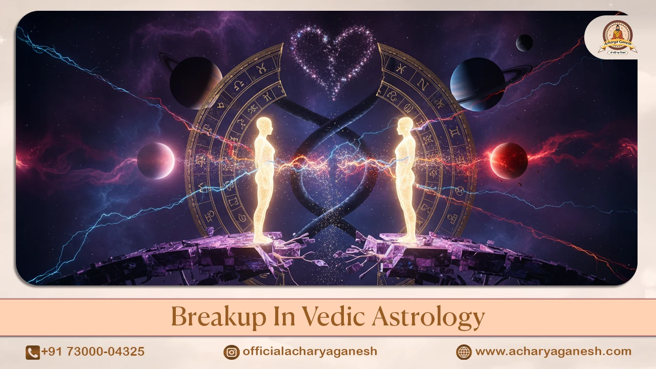 Breakup in Vedic Astrology: Causes & Insights
